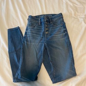 American Eagle Super High Rise Jegging